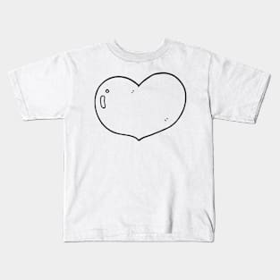 just a heart Kids T-Shirt